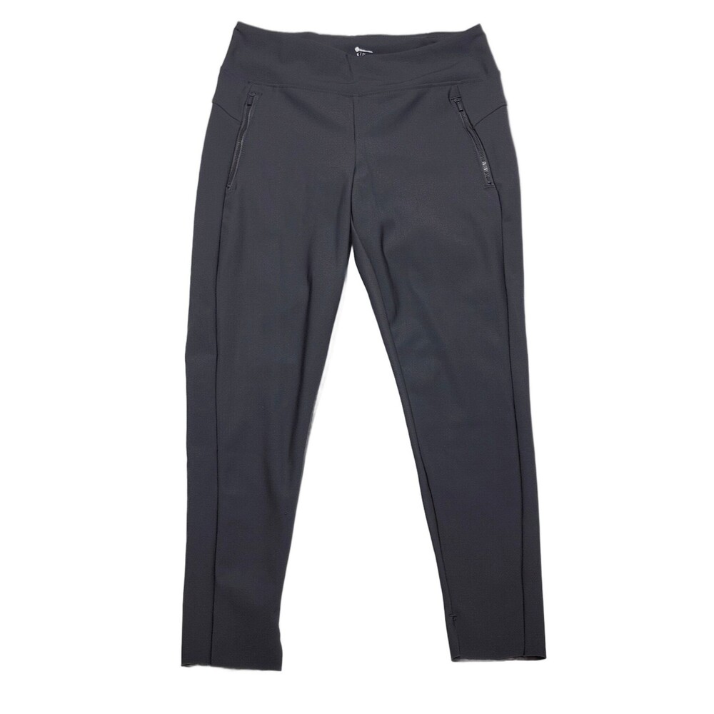 Member's Mark City Pant Women's L Dark Charcoal Activewear Athletic Pants Zip